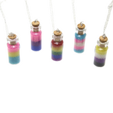 Bottled Transgender Love In A Glass Vial Necklace